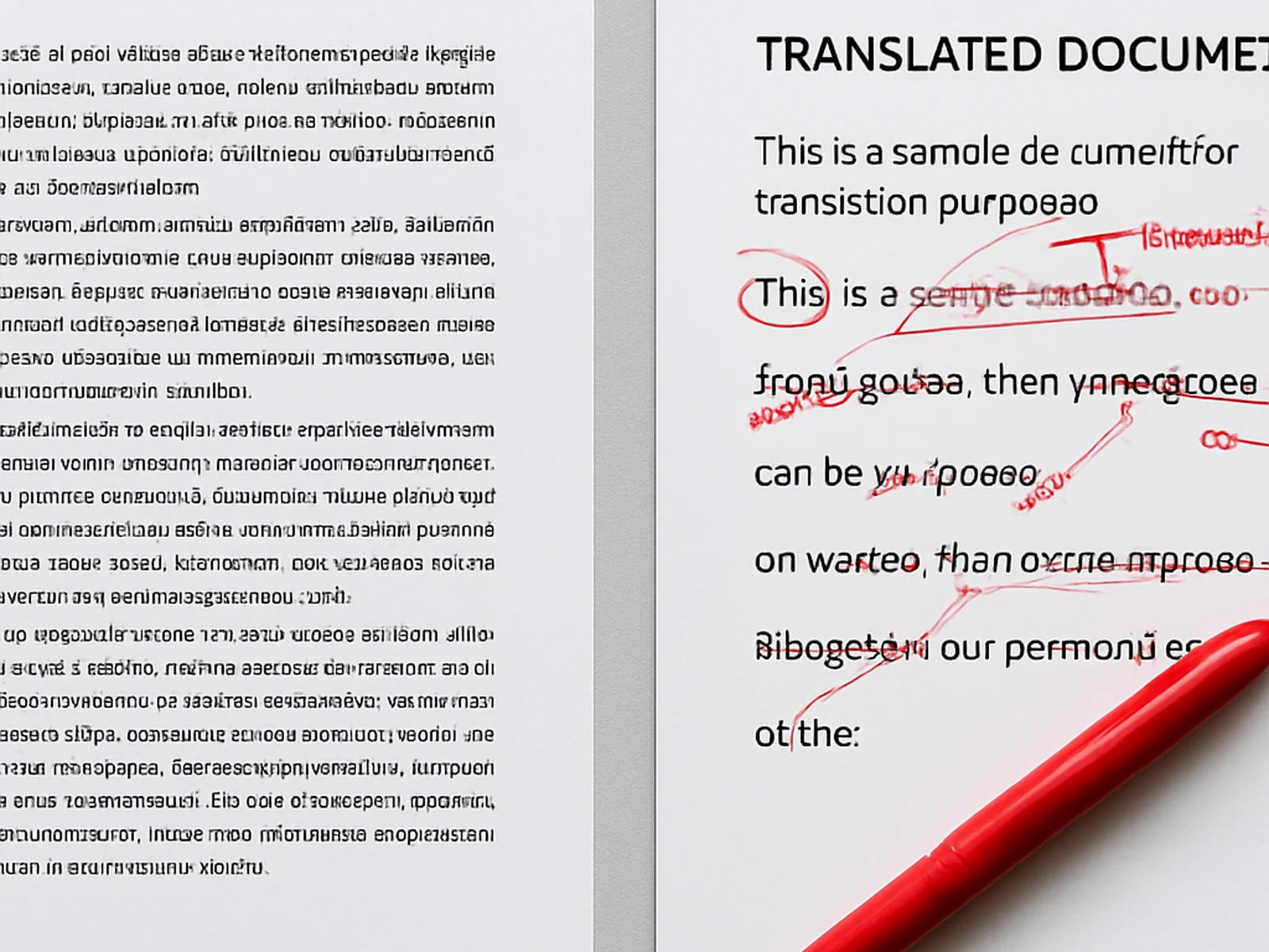 Translation Review & Proofreading